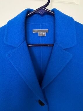 VINCE Wool-Blend Long Coat